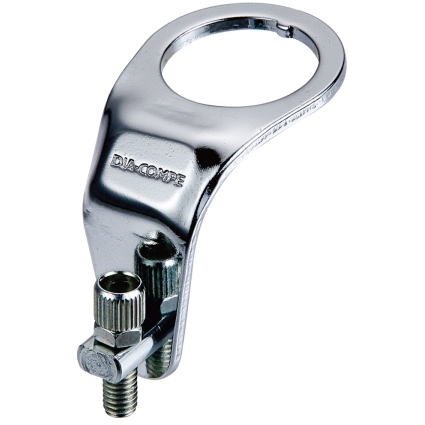 Photo produit de Dia Compe 1252 Support de câble de frein - pour tube de direction de 1&quot; | sans blocage rapide - argent