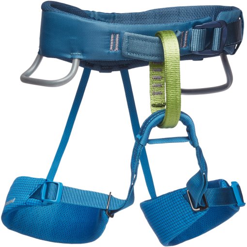 Photo produit de Black Diamond Momentum Kid&#039;s Harness - Baudrier Escalade Enfant - Kingfisher