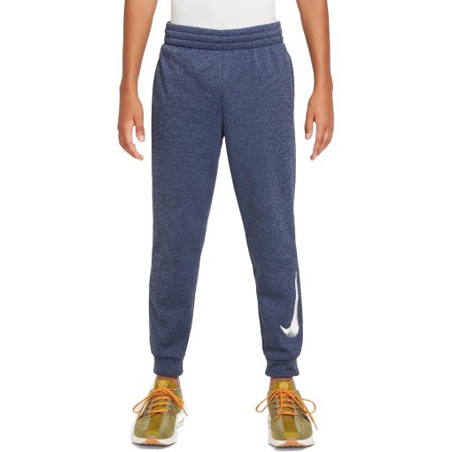 Foto de Nike Pantalones Chándal Niños - Multi+ Therma-FIT - midnight navy/diffused blue/white FD3905-410