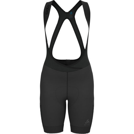 Foto de Odlo Culotte Corto con Tirantes Ciclismo Mujer - Zeroweight Cargo - negro