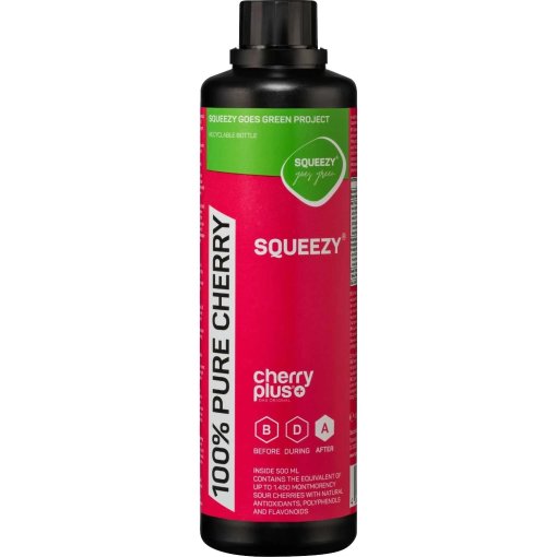 Photo produit de Squeezy 100% Pure Cherry - Concentré de jus de cerises acides - 500ml