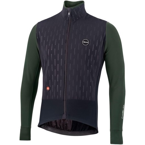 Immagine prodotto da Nalini Giacca Ciclismo Uomo - HP Embossed - black/forest green 4450