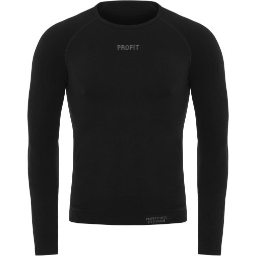 Foto de Spiuk Camiseta Interior Manga Larga Hombre - PROFIT Cold&amp;Rain - negro