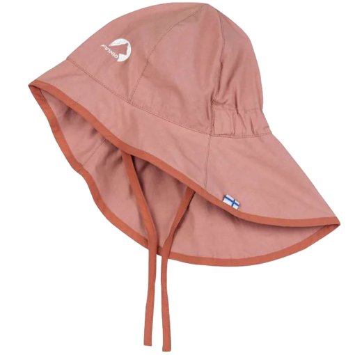 Photo produit de Finkid Casquette de Soleil d&#039;Été Enfant - AURINKO - peach/rust