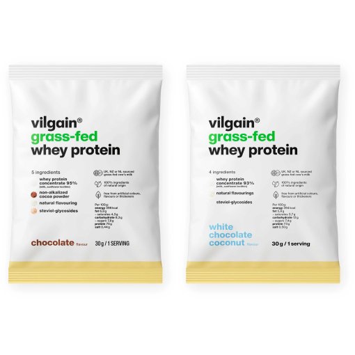 Productfoto van Vilgain Grass‑Fed Whey Protein - Eiwitdrankpoeder - 30g