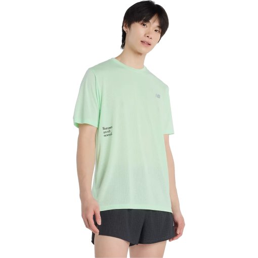 Foto de New Balance Camiseta Hombre - Athletics Graphic - Lab Green