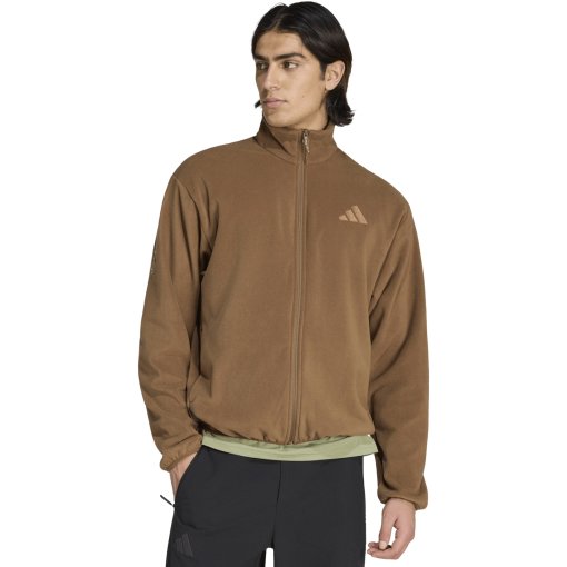 Produktbild von adidas Multi Climawarm Fleecejacke Herren - brown oxide KH4641