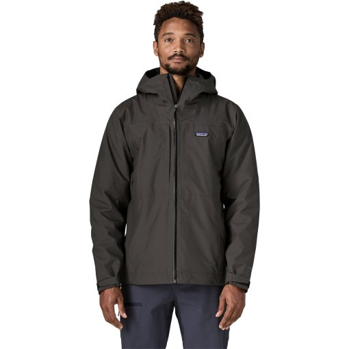 Produktbild von Patagonia Insulated Boulder Fork Regenjacke Herren - Schwarz