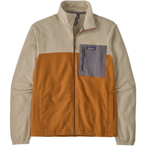 Photo produit de Patagonia Micro D Patch Pocket Veste polaire pour hommes - Cinnamon Brown