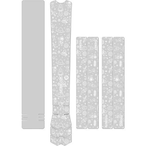 Immagine prodotto da DYEDBRO Pellicola Protettiva per Telaio - Space Trip - white gloss