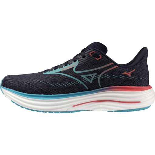Foto de Mizuno Zapatillas Running Hombre - Wave Rider 29 - Odyssey Gray/Capri Breeze/Calypso Coral