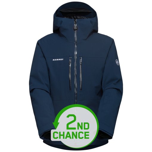 Produktbild von Mammut Stoney Hardshell Thermo-Jacke mit Kapuze Herren - marine - B-Ware