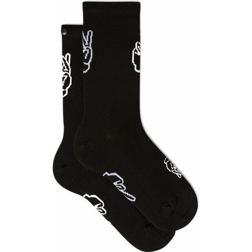 Foto de FINGERSCROSSED Calcetines Ciclismo - Rolling Harmony - Negro