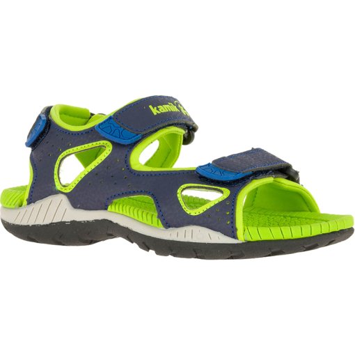 Photo produit de Kamik Sandales Enfants - Lobster 2 - Navy Lime-Marine Citron Vert (NLM)