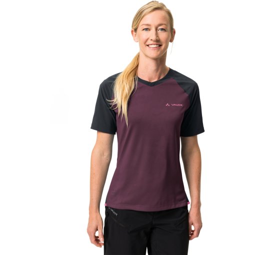Foto de Vaude Camiseta de Manga Corta Mujer - Moab PRO - cassis