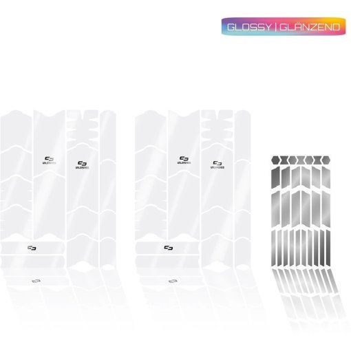 Photo produit de Unleazhed BPK01 Film de protection pour cadres de vélos pour enfants - clear glossy