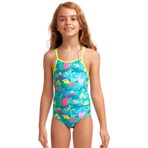 Produktbild von Funkita Printed Badeanzug Mädchen - Size 86 | US 1T - prehistoric party