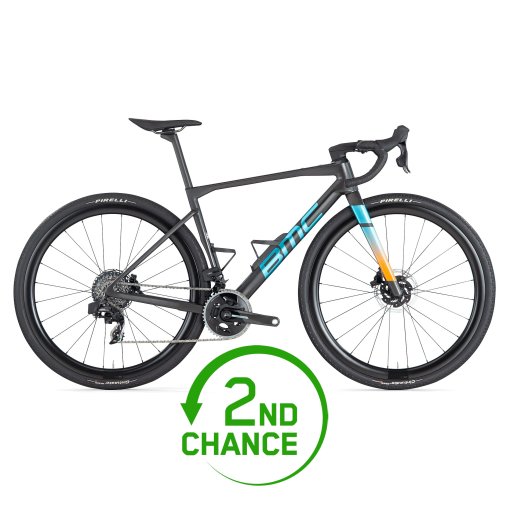 Produktbild von BMC KAIUS 01 TWO - Carbon Gravel Bike - 2024 - carbon black / brushed blue - B-Ware