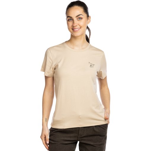 Photo produit de Chillaz T-Shirt Femme - Iseo Alpine Loop - sand