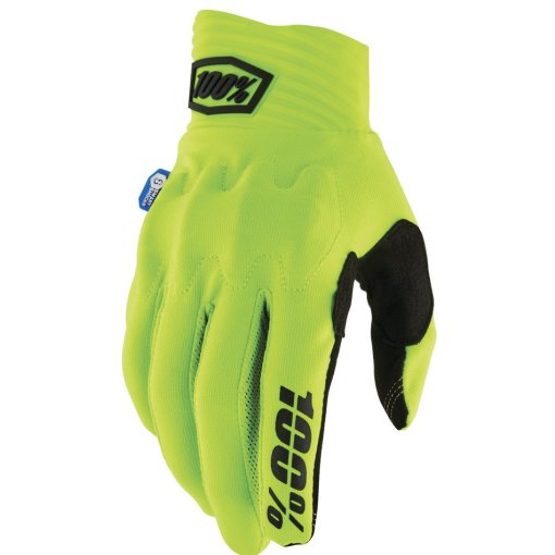Foto de 100% Guantes - Cognito Smart Shock - fluo yellow/negro