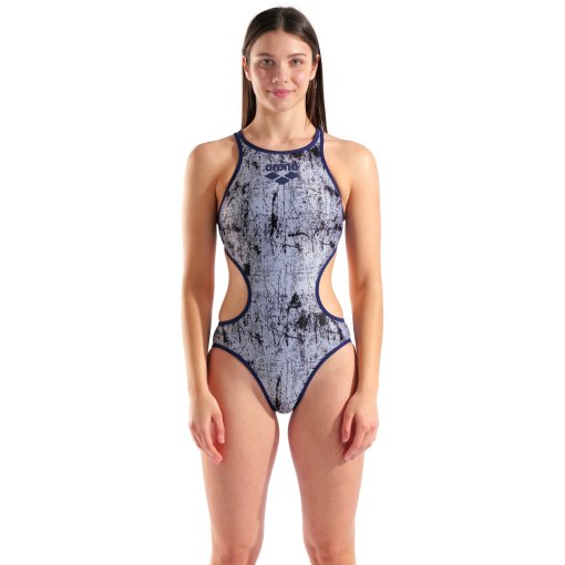 Foto de arena Traje de Baño Mujer - One Lacquer - Multi Blanco-Navy