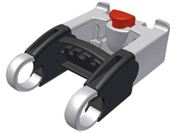 Quick Release Volant KLICKfix Schellen Für Lenker Adapter 0211 In 22-26 - 31,8 - 35,0 Mm Paar Klickfix Fixation