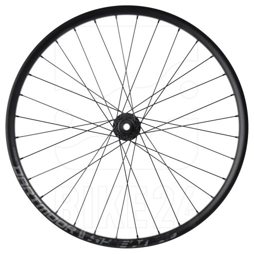 Photo produit de Dartmoor Roue Avant Shield - 26&quot; | Clincher | 6 Trous | 15x100 / 20x110mm - noir