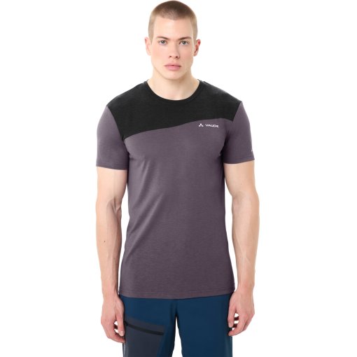 Immagine di Vaude Maglia a Maniche Corte Uomo - Sveit - purple ash