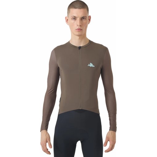 Foto de Café du Cycliste Maillot de Manga Larga Hombre - Andrea - carob