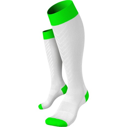 Foto de INCYLENCE Calcetines de Compresión - Renewed V2 - L - Blanco Neon Green