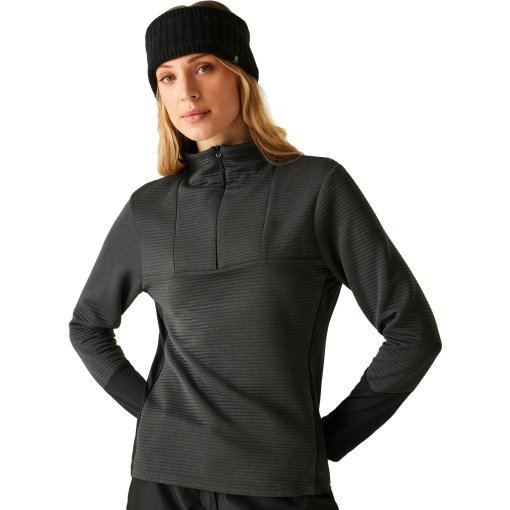 Foto de Dare 2b Midlayer Mujer - Iced 1/4 Zip Core Stretch - 800 Negro