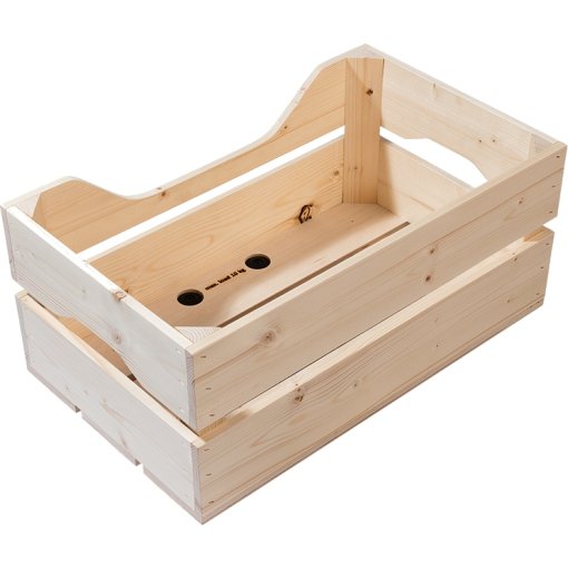 Photo produit de Racktime Woodpacker 2.0 Panier Vélo 25L - natural