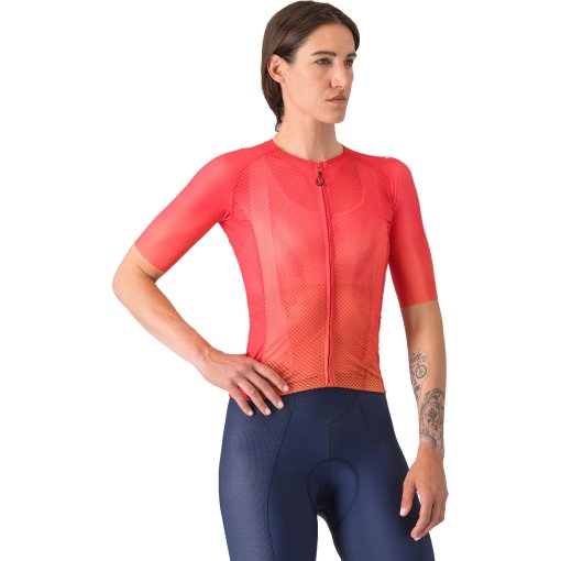 Foto de Castelli Maillot de Manga Corta Mujer - Climber&#039;s A/C - hibiscus 081
