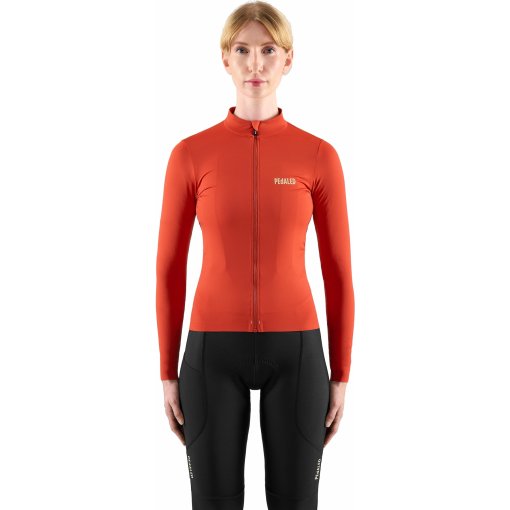 Produktbild von PEdALED E. Langarmtrikot Damen - Rot