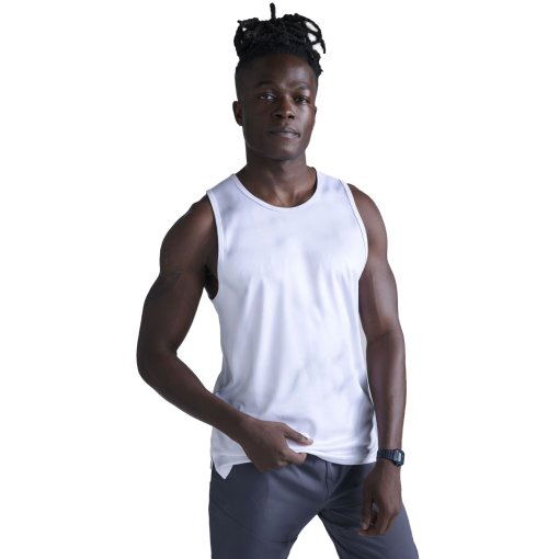 Photo produit de 2XU Aero Mesh Débardeur Hommes - smoke blue/black reflective