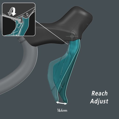 Shimano Ultegra ST-R8170 Brake/Shift Lever - Di2 | STI | Disc