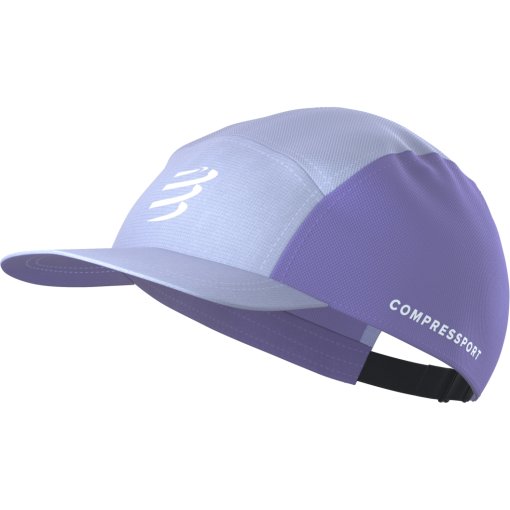 Produktbild von Compressport 5 Panel Light Cap - languid lavender/aster purple/white
