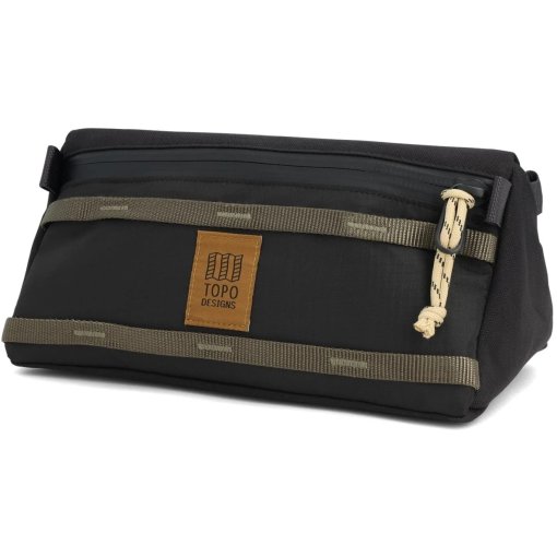Picture of Topo Designs Handlebar Bag - 3L - Black/Neutral