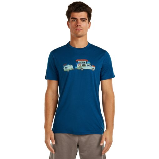 Foto de Icebreaker Merino 150 Tech Lite Transportage Camiseta para hombres - Atlantis