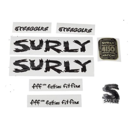 Foto de Surly Juego de Calcas para Cuadro Straggler - negro