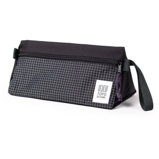 Photo produit de Topo Designs Trousse de Toilette - Dopp Kit - 3L - Black/Grid