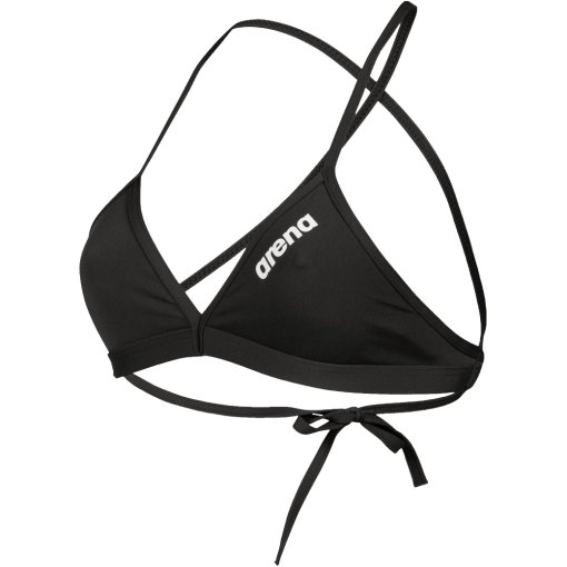 Produktbild von arena Performance Solid Team Bikini Oberteil Damen - Schwarz-Weiß