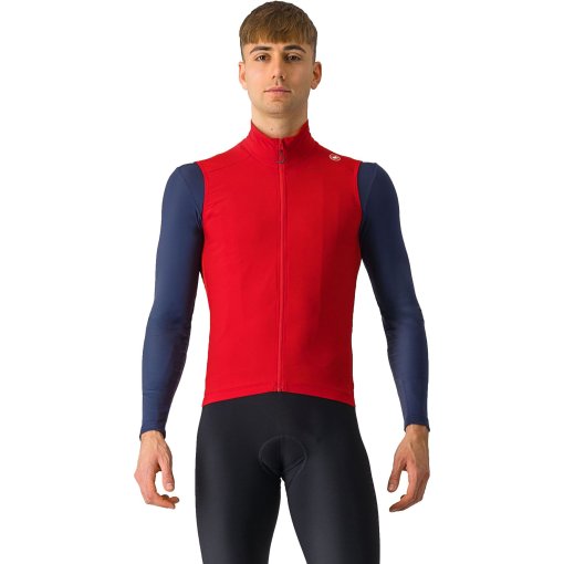 Foto de Castelli Chaleco Hombre - Espresso - rich red 645