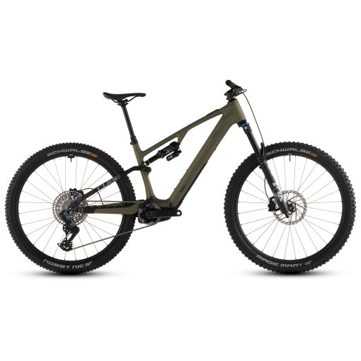 Immagine prodotto da CUBE Mountainbike Elettrica Carbonio 29&quot; - AMS HYBRID ONE44 C:68X TM 400X - 2026 - reedgreen / matrix