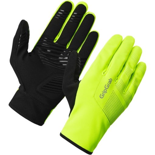 Produktbild von GripGrab RIDE II Winddichte Handschuhe - Yellow Hi-Vis