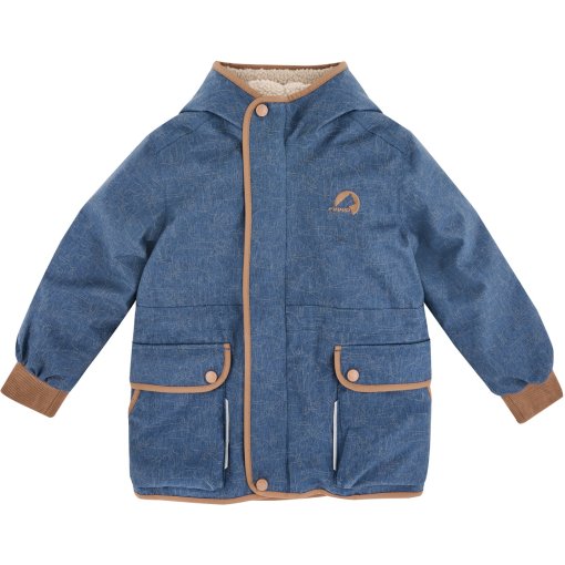 Produktbild von Finkid KAMU ICE Zip in Kombination 2 in 1 Outdoorparka Kinder - denim