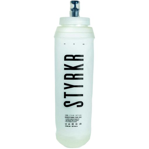 Foto de Styrkr Botella de Agua Deportiva - Soft Running Flask 500ml - transparente