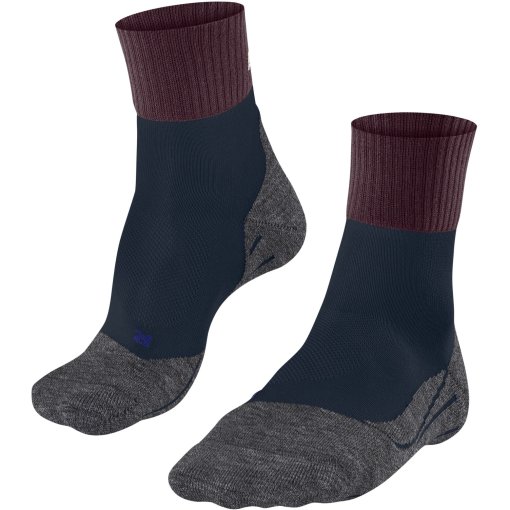 Foto de Falke Calcetines de Trekking Mujer - TK2 Explore Cool Short - barolo 8526