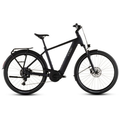 Productfoto van CUBE TOURING HYBRID ONE 600 - Trekking E-Bike - 2026 - coal / chrome