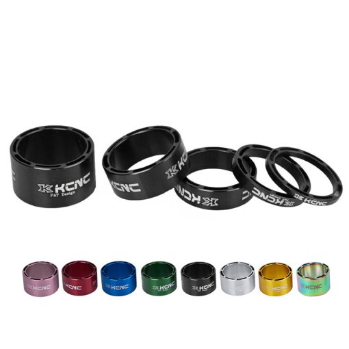 Foto de KCNC Hollow Design Headset Spacer Set (5 pieces) - colored